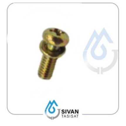 پیچ واشر اسمبلی زرد M4*10 - شرکتی بوتان